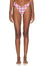 view 1 of 4 Delilah Bikini Bottom in Blue & Red