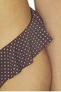 view 5 of 5 BRAGUITA BIKINI RUFFLE DELILAH in Brown & Baby Blue