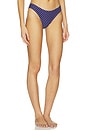 view 2 of 5 BRAGUITA BIKINI CLASSIC SCOOP in Navy & White