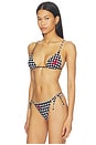 view 3 of 6 TOP BIKINI COOPER in Black & White