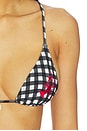 view 6 of 6 TOP BIKINI COOPER in Black & White