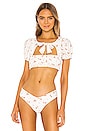 view 1 of 4 Lily Bikini Top in Cream