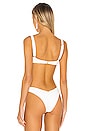 view 3 of 4 Sorrento Bikini Top in White