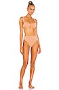 view 4 of 4 Claudia Bikini Top in Camel