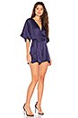 view 2 of 3 Still Strong Romper in Cobalt