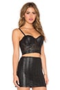 view 2 of 4 Love N' Lust Bustier Top in Black