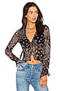 view 1 of 4 NEVADA 타이 프론트 블라우스 in Bandana