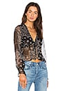 view 2 of 4 NEVADA 타이 프론트 블라우스 in Bandana