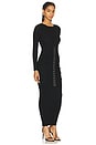 view 3 of 4 Olivia Knit Maxi Dress in Black