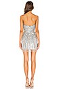 view 3 of 4 Diego Embellished Dress in Silver