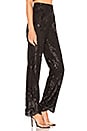 view 2 of 4 PANTALON TAILLE HAUTE SEBASTIEN in Black