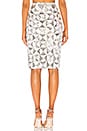 view 3 of 5 Levi Skirt in White & Silver