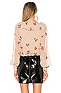 view 3 of 5 BLUSA CON VOLANTES CHERRY in Nude