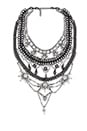 view 1 of 3 x REVOLVE 1 Necklace in Crystal & Gunmetal
