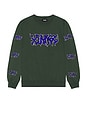 view 1 of 4 Metal Crewneck Sweatshirt in Green