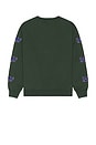 view 2 of 4 Metal Crewneck Sweatshirt in Green