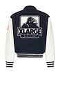 view 2 of 6 OG Logo Varsity Jacket in Navy