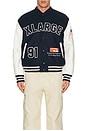 view 5 of 6 OG Logo Varsity Jacket in Navy