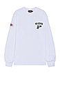 view 2 of 4 Good Time Long Sleeve Tee in White