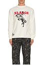 view 4 of 4 Vice Town Long Sleeve Tee in Off White