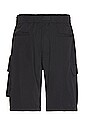 view 2 of 5 Nyl Twill Short in Black