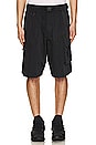 view 4 of 5 Nyl Twill Short in Black