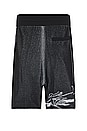 view 2 of 5 Gfx Knit Shorts in Black & White