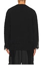 view 4 of 5 Knit 3s Sweatshirt in Black
