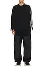 view 5 of 5 Knit 3s Sweatshirt in Black