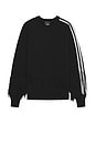 view 6 of 5 Knit 3s Sweatshirt in Black