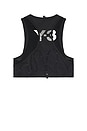 view 2 of 4 Y-3 Run Vest in Black