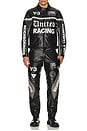 view 3 of 5 Yohji Yamamoto x NBHD Leather Racer Jacket in Black