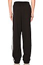 view 3 of 4 PANTALON 3 STRIPES in Black & Core White