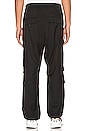 view 3 of 4 PANTALON CARGO in Black