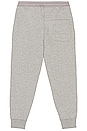 view 3 of 3 Classic Terry Cuffed Pants in Medium Grey Heather in Medium Heather Grey