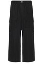 view 1 of 7 Twill Cargo Pants in Black