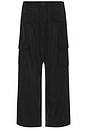 view 2 of 7 Twill Cargo Pants in Black
