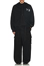 view 7 of 7 Twill Cargo Pants in Black