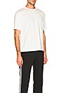 view 3 of 5 CAMISETA DE FIRMA CON LOGO in Core White