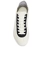 view 4 of 6 Tokyo Sneaker in Off White, Black, & Aluminum