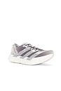 view 2 of 6 Adios Pro 4 Silvmt Lgsogr Sneaker in Cloud White, Silver Metallic, & Light Solid Grey
