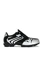 view 1 of 6 CHAUSSURES F50 in Silver Metallic, Black, & Utility Black