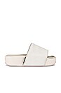 view 1 of 5 SANDALIA SLIDE in Orbit Grey, Clear Brown & Linen