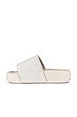 view 5 of 5 SANDALIA SLIDE in Orbit Grey, Clear Brown & Linen