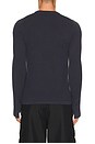 view 3 of 6 Knit Baselayer Top in Midnight