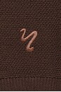 view 6 of 6 Knit Baselayer Top in Dark Chocolate