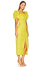 view 2 of 3 VESTIDO MIDI TARA in Yellow