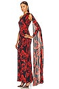 view 3 of 4 Adanna Gown in Ata Rodo Print