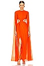view 4 of 4 Reni Dress in Orange