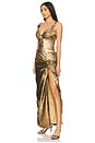 view 2 of 4 ROBE MAXI ILERI in Gold